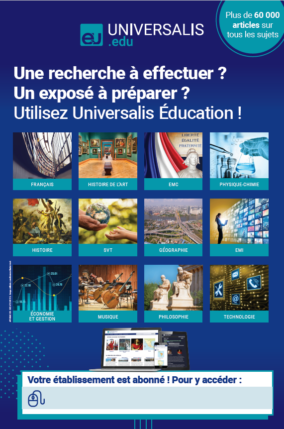 Affiche Universalis Education Scolaire