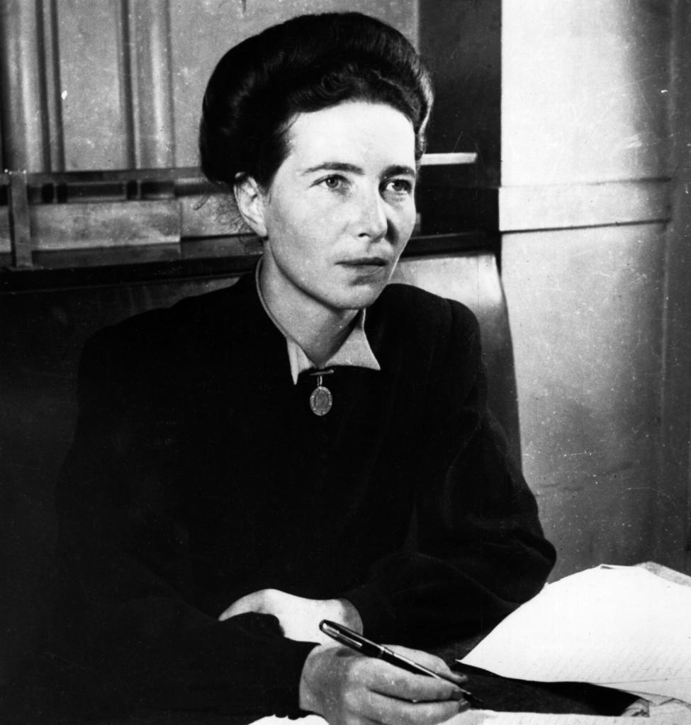 Simone de Beauvoir. Crédits : Hulton Archive/ Getty Images